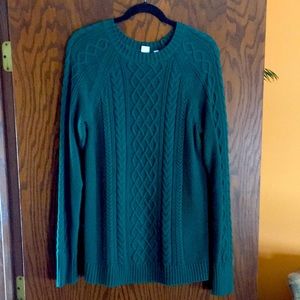 Gap cable knit sweater Tall Medium
